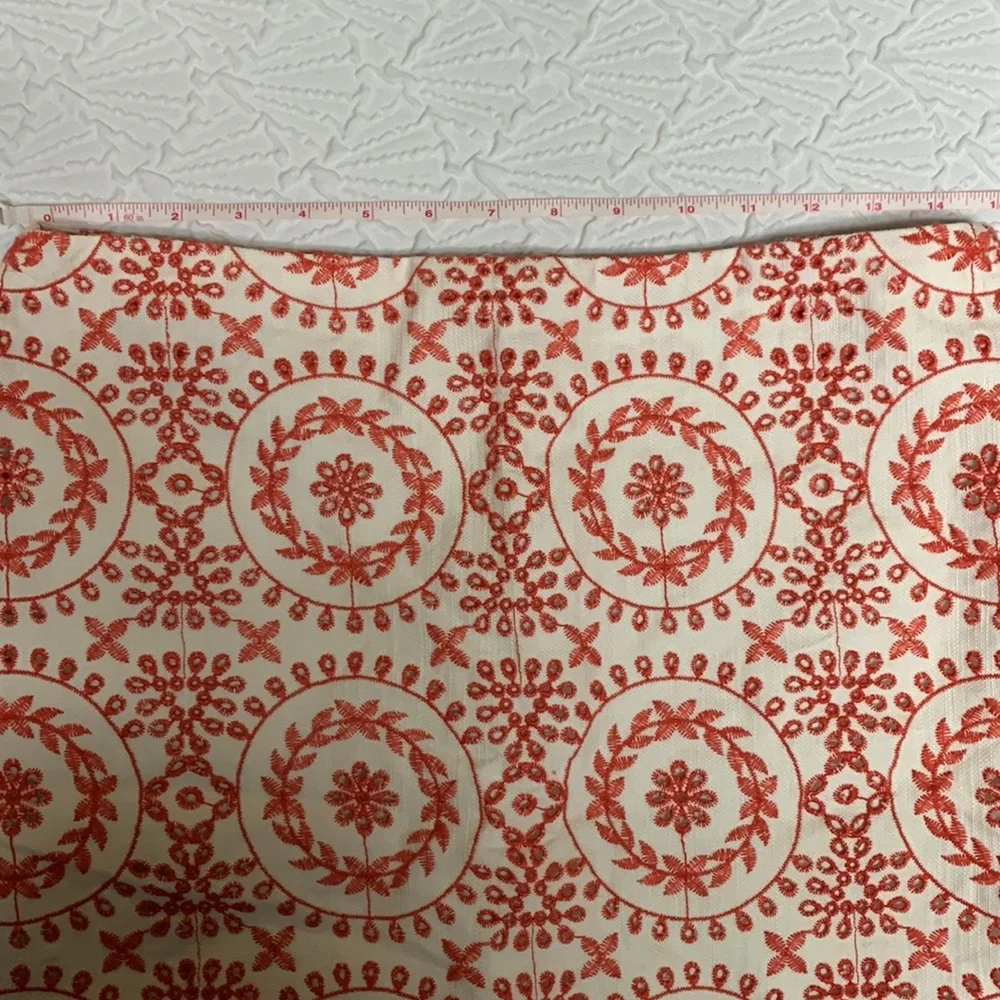 LOFT~Gooooorgeous Embroidered, Scalloped Skirt - Picture 6 of 10